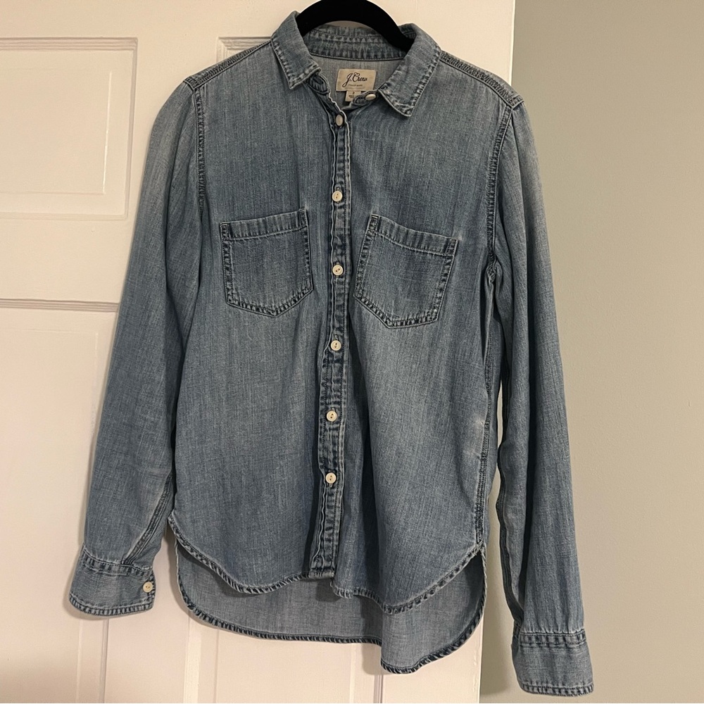 JCrew chambray button down